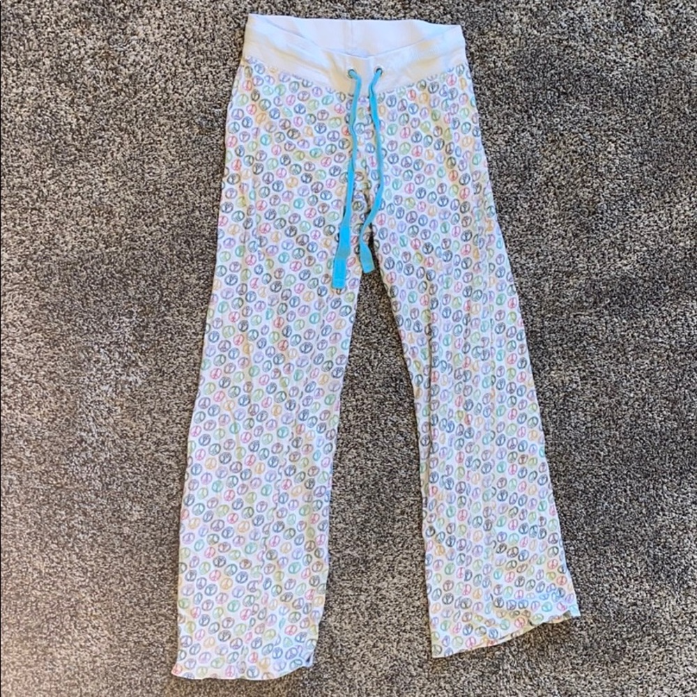 Kids peace pajama bottoms